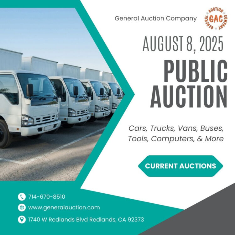 general auction august 08 2025